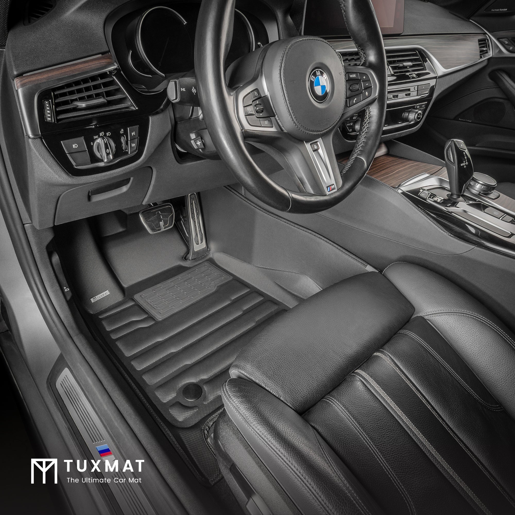 BMW 5-Series Custom Car Mats | Extreme Coverage | TuxMat